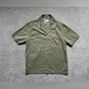 SOLD Universal Works / Short Sleeve Shirt in Laurel Green / Size Medium